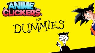 Anime Clicker For Dummies  Tips and Tricks Roblox [upl. by Ellenrad]