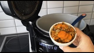 Lentils and carrots – Lentilles et carottes – NINJA FOODI MAX Smiling Cooking With Benji [upl. by Claretta269]