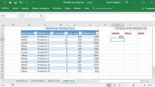 Función SUMARSI en Excel [upl. by Goldina]