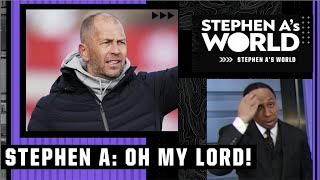 ‘OH MY LORD’ Stephen A amp Taylor Twellman question Berhalter’s comments  Stephen A’s World [upl. by Daile]