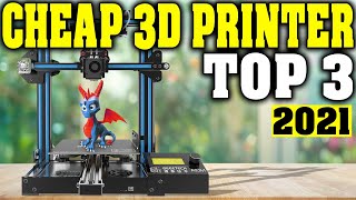 TOP 3 Best Cheap 3D Printer 2021 [upl. by Krein82]