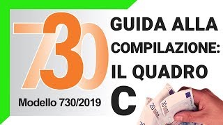 730 Precompilato 2019 tutorial sul Quadro C [upl. by Eleumas]