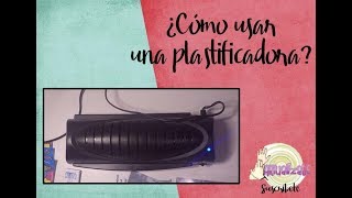 Como usar una plastificadora y trucos para recortarlo [upl. by Paehpos961]