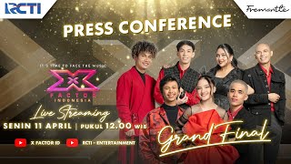 GRAND FINAL X FACTOR INDONESIA 2021  VIRTUAL PRESS CONFERENCE [upl. by Sone]