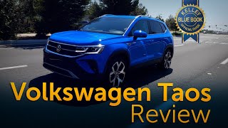 2022 Volkswagen Taos  Review amp Road Test [upl. by Lecrad]