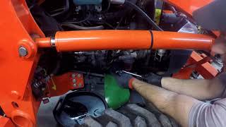 Kubota Grand L oil Change [upl. by Foscalina]