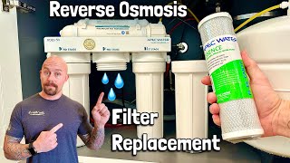 Reverse Osmosis FILTERS How To Replace  APEC RO System [upl. by Pamella]