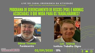 PGR e Normas Associadas com Luiz Scienza do Instituto Trabalho Digno [upl. by Eidroj]