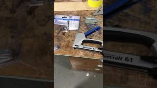 Mastercraft staple gun 6 in 1 how to load [upl. by Oliver966]