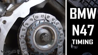 BMW N47 Timing Chains Replacement Procedure [upl. by Luapnaej]