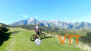 VTT Ride 01 Lacs du GABAS Circuit Vert N17 et Bleu N19 [upl. by Llerad]