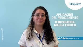 Aprende con Medicarte cómo aplicar el medicamento Teriparatida [upl. by Hilel]