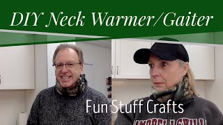 DIY Winter Neck WarmerGaiter [upl. by Tani]