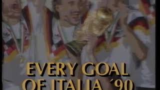 Italia 90  All goals from World Cup 1990 in Italy [upl. by Adnal]