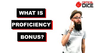 What is Proficiency Bonus  DND HOWTO [upl. by Crispas]