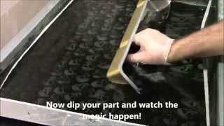 Basic process for hydrographic dipping [upl. by Conrad]