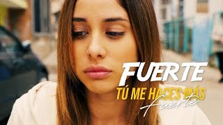 EN LA PIEL DE ALICIA  TÚ ME HACES MAS FUERTE Video Lyric [upl. by Ainevul517]