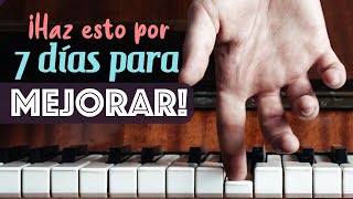 ¿Cómo soltar los dedos en el PIANO ⚡ ¡3 Ejercicios para tocar RÁPIDO [upl. by Norym]