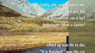 Hallelujah What a Savior With Lyrics  Visual Worship [upl. by Aarika]