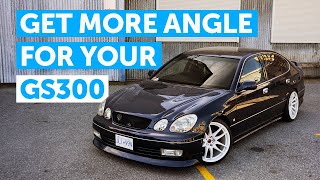 How to get more steering angle from your Lexus GS300 [upl. by Eba502]