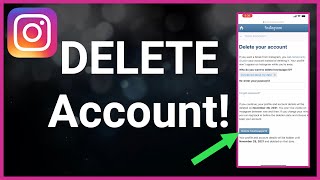 How To Delete Instagram Account On iPhone [upl. by Nevear]