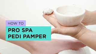 Spa Pedicure Tutorial With OPI ProSpa [upl. by Nattie161]