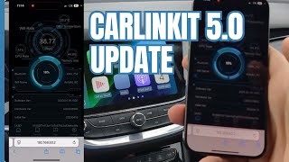 Carlinkit 50 update Firmware [upl. by Bohlin102]