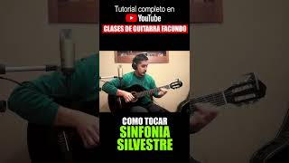 SINFONIA SILVESTRE  LOS MANSEROS SANTIAGUEÑOS  tutorial guitarra clasesdeguitarra tabs [upl. by Frum131]