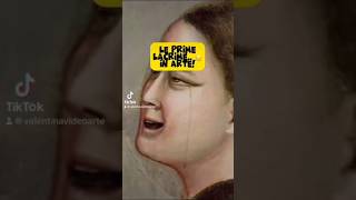 Le prime lacrime in arte 🎨🥲 arte pittura curiosità cultura [upl. by Annaillil]