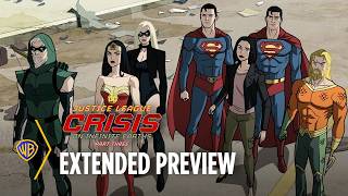 Justice League Crisis on Infinite Earths Part Three  Extended Preview  Warner Bros Entertainment [upl. by Aicrag]