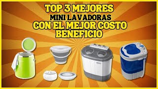 MEJORES 4 MINI LAVADORAS Para Comprar Mejor Calidad y Mejor Costo Beneficio LAVADORA PORTÁTILES [upl. by Aiceila]