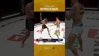 Sebastian Przybysz vs Filip Macek  KSW 82 2023 [upl. by Nauqat]