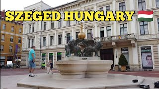 WALKING IN SZEGED HUNGARY 2022  This is What Its Like [upl. by Quinta]