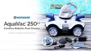 AquaVac 250Li Cordless Robotic Cleaner [upl. by Natascha758]