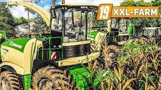 LS19 XXL Farm 73 Die KroneMAISHÄCKSLER starten  LANDWIRTSCHAFTS SIMULATOR 19 [upl. by Nelleus141]