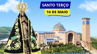 SANTO TERÇO DE APARECIDA DE HOJE  14052024  MISTÉRIOS DOLOROSOS  DIA DE SÃO MATIAS APÓSTOLO [upl. by Sartin294]