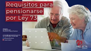 Requisitos para pensionarse por Ley 73 [upl. by Abbott832]