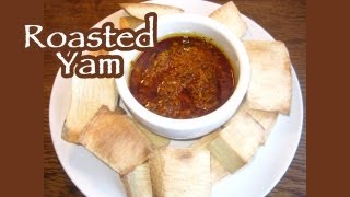 How To Make Nigerian Bole And Roasted Yam With Grilled Fish With Oven  Nigeria Street Food [upl. by Blen]