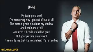 Eminem  Stan ft Dido Lyrics [upl. by Remy]