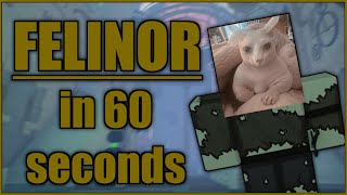 FELINOR IN 60 SECONDS  Deepwoken [upl. by Nosecyrb]