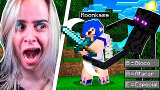 eu joguei Minecraft com o PVP completamente realista [upl. by Aprile]