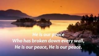 WHISPERS OF MY FATHER  HE IS OUR PEACE by Maranatha Singers with Lyrics [upl. by Burget]