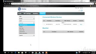 GLOBE HOME BROADBAND WiFi ROUTER  How to block and Unblock users [upl. by Sibilla]