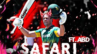 Serena Safari ft AB De Villiers ▶️ Beat Sync Edit  tmpabd17 ▶️ ABD  Mr360 [upl. by Oriane58]