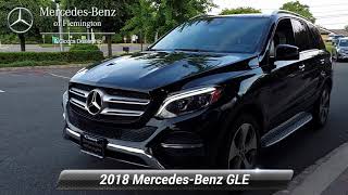 Certified 2018 MercedesBenz GLE GLE 350 4MATIC Flemington NJ 20187643 [upl. by Allehcram305]