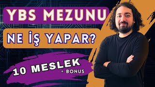 YBS MEZUNU NE İŞ YAPAR Yönetim Bilişim Sistemleri Mezunları İçin 10 Meslek Önerisi ybs [upl. by Yeldah]