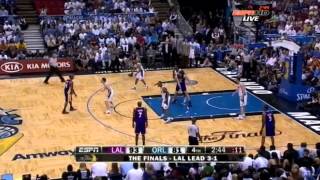 2009 NBA Finals  Los Angeles vs Orlando  Game 5 Best Plays [upl. by Alleoj]