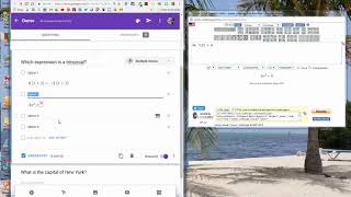 Insert Mathematical Expressions into Google Forms [upl. by Eniamreg240]