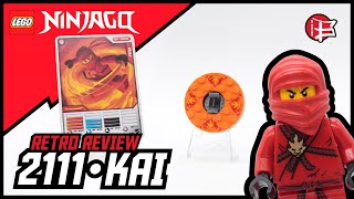 LEGO Ninjago 2111 Kai Spinner Pack Retro Review 2011 [upl. by Enyahs847]