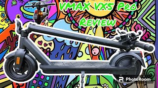 Vmax Vx5 Pro GT Review  Test  Letzte Meile EScooter mit Power amp maximaler Sicherheit [upl. by Knuth]